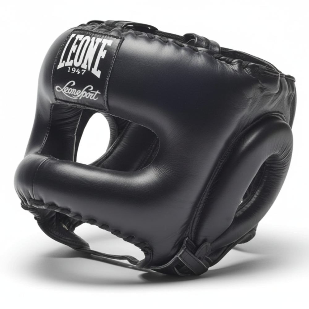 casque de boxe noir LEONE 1947